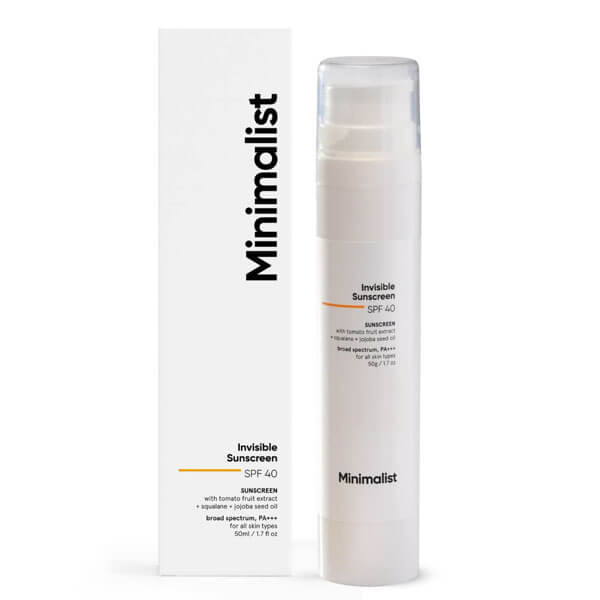 Try Minimalist SPF 40 Water Resistant Invisible Sunscreen & Keep Your Skin Protected from Sun Rays 2 Minimalist SPF 40 Water Resistant Invisible Sunscreen review 1 1
