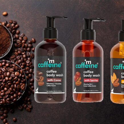 Give Your Skin Goodness of Coffee with mCaffeine Coffee Body Wash & Body Scrub