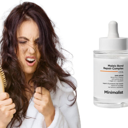 Say Goodbye to Damaged Hair With Minimalist Maleic Bond Repair Complex 05% Hair Serum