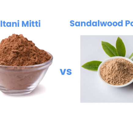 Multani Mitti Vs Sandalwood Powder  & Which is Good for Skin (